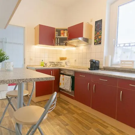 *central_50m2_kitchen_washer_netflix_parking Cottbus